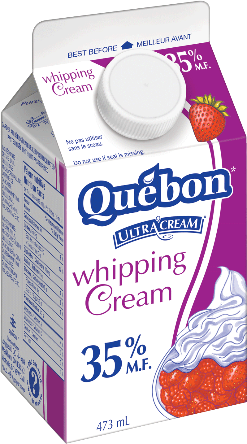 Whipped Cream Quebon Clipart (890x1500), Png Download