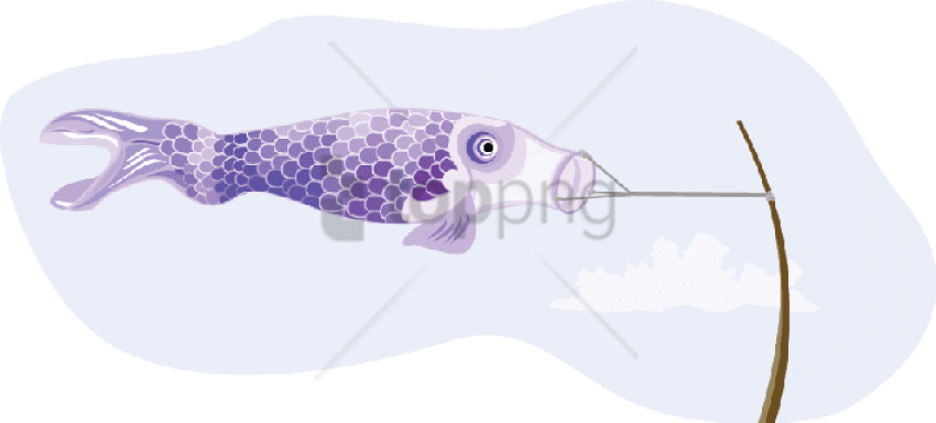 Japan Clipart Fish Kite - Png Download (850x384), Png Download
