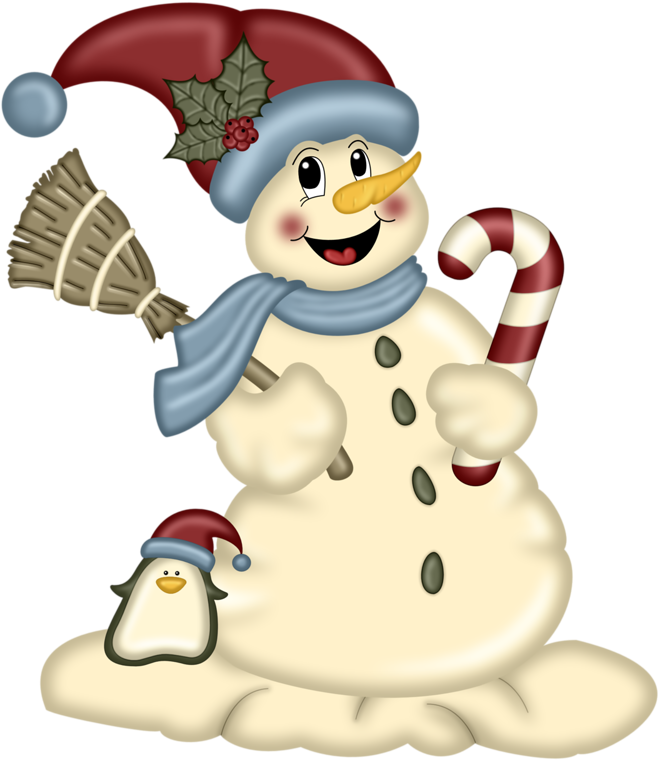 Фото, Автор Andy-video На Яндекс - Navidad Muñecos De Nieve Clipart (733x800), Png Download