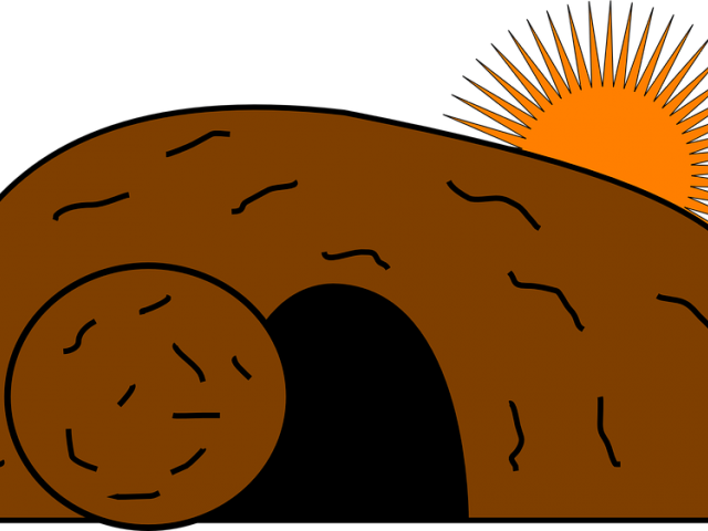 Blank Drawing Grave Clipart (640x480), Png Download