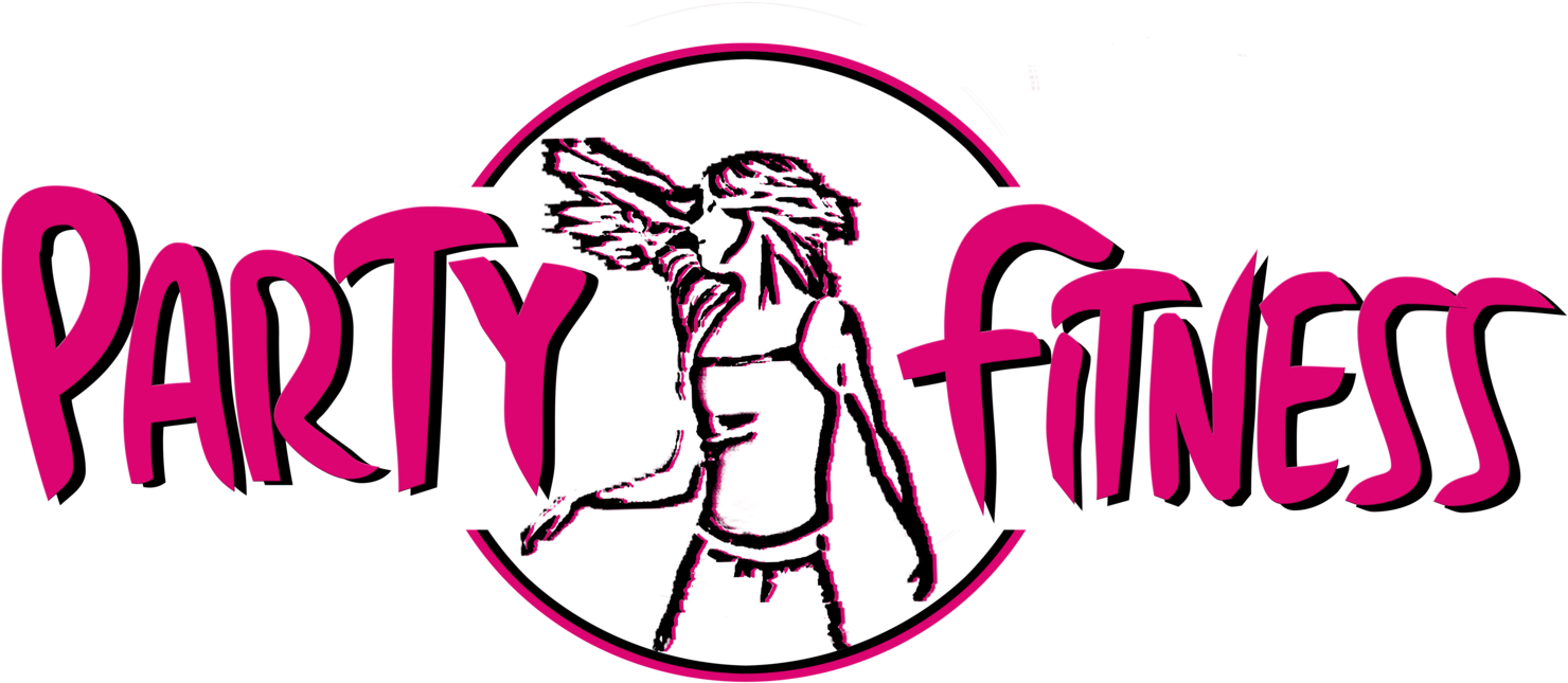 Zumba Logo - Party Fitness Clipart (1500x712), Png Download