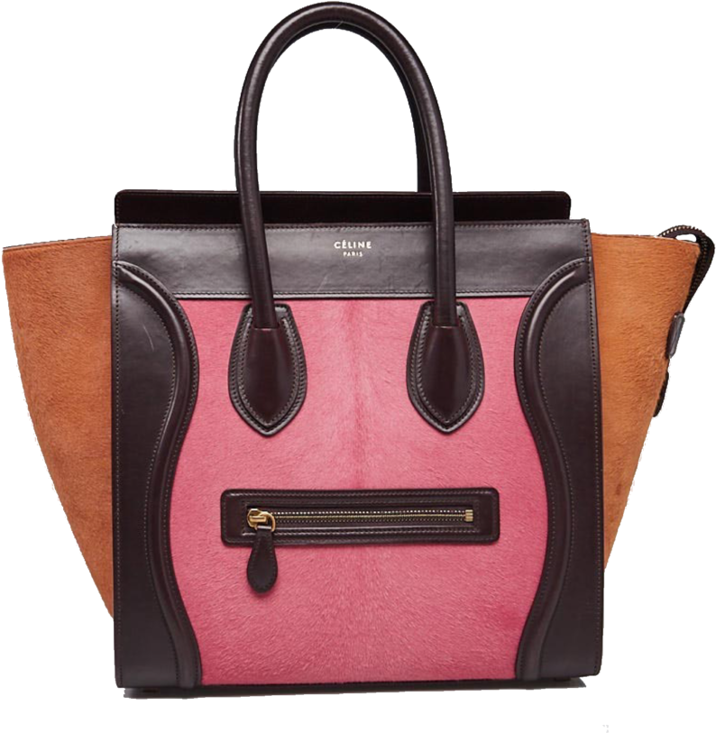 Céline Celine Micro Tricolor Ponytail Bag Bags - Handbag Clipart (828x1104), Png Download