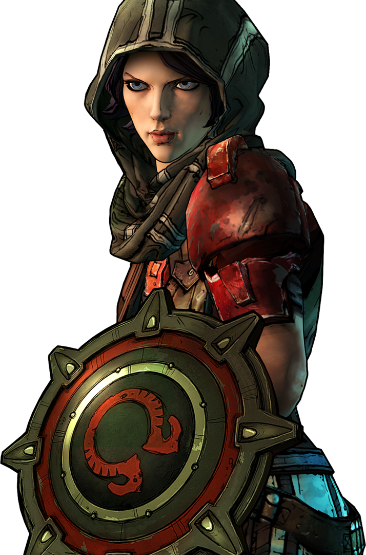 This Design On My Shield - Borderlands Athena Png Clipart (714x1080), Png Download