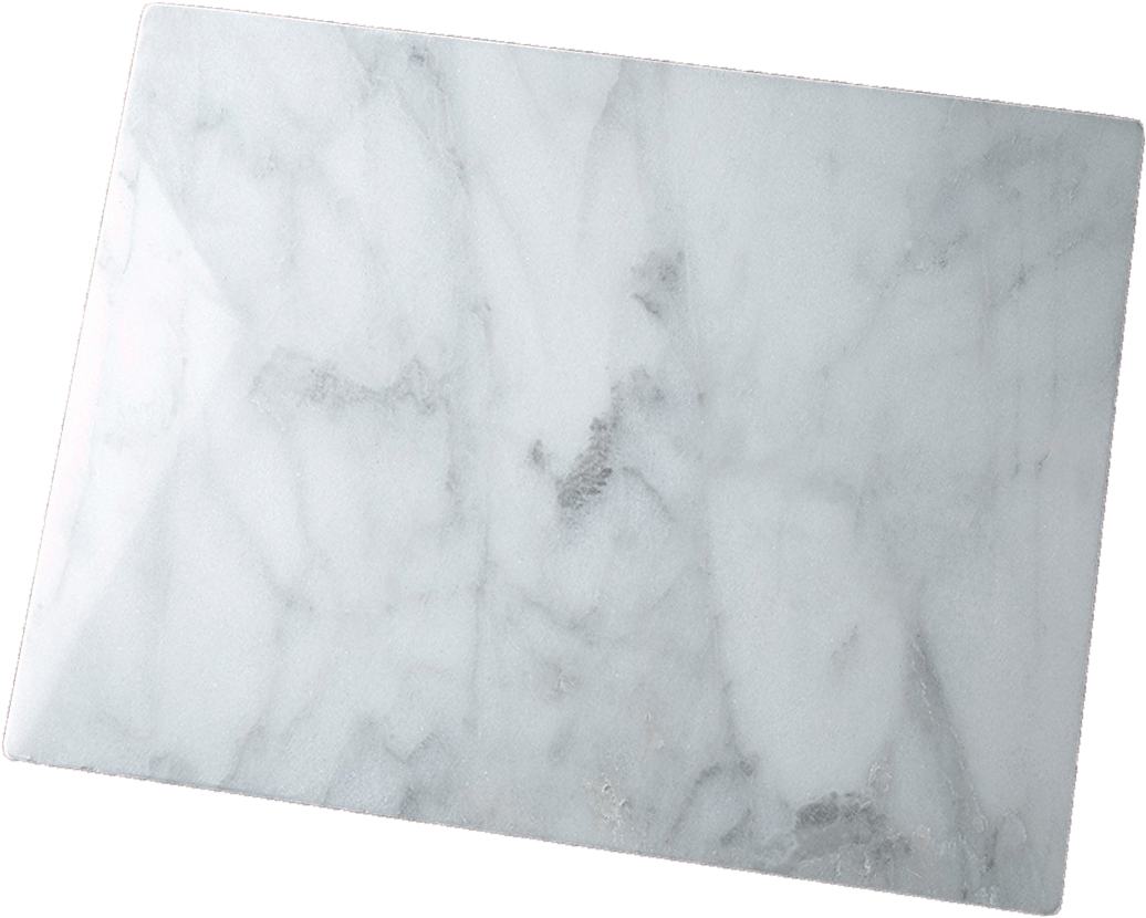 White Marble Plate Tableware Kitchen Board - Sketch Clipart (1200x1200), Png Download