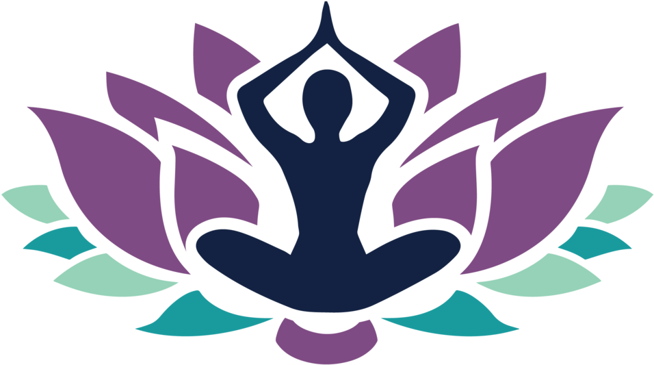 Vector Library State Of Bliss - Lotus Flower Silhouette Clipart (1000x575), Png Download