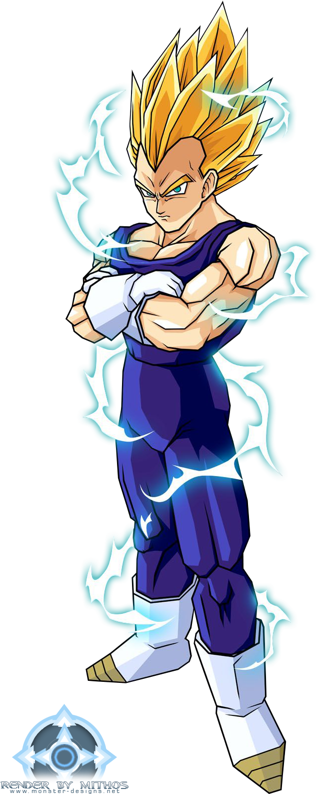 Dragon Ball Z Vegeta Super Saiyan - Dragon Ball Evil Vegeta Clipart (800x1641), Png Download