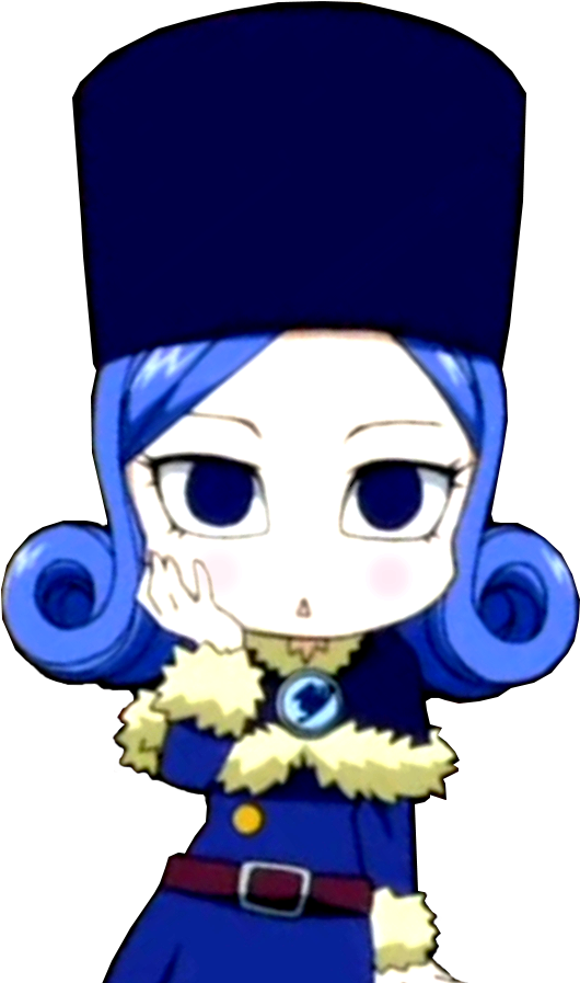 Juvia Chibi Fairy Tail Pinterest - Fairy Tail Juvia Chibi Clipart (530x897), Png Download