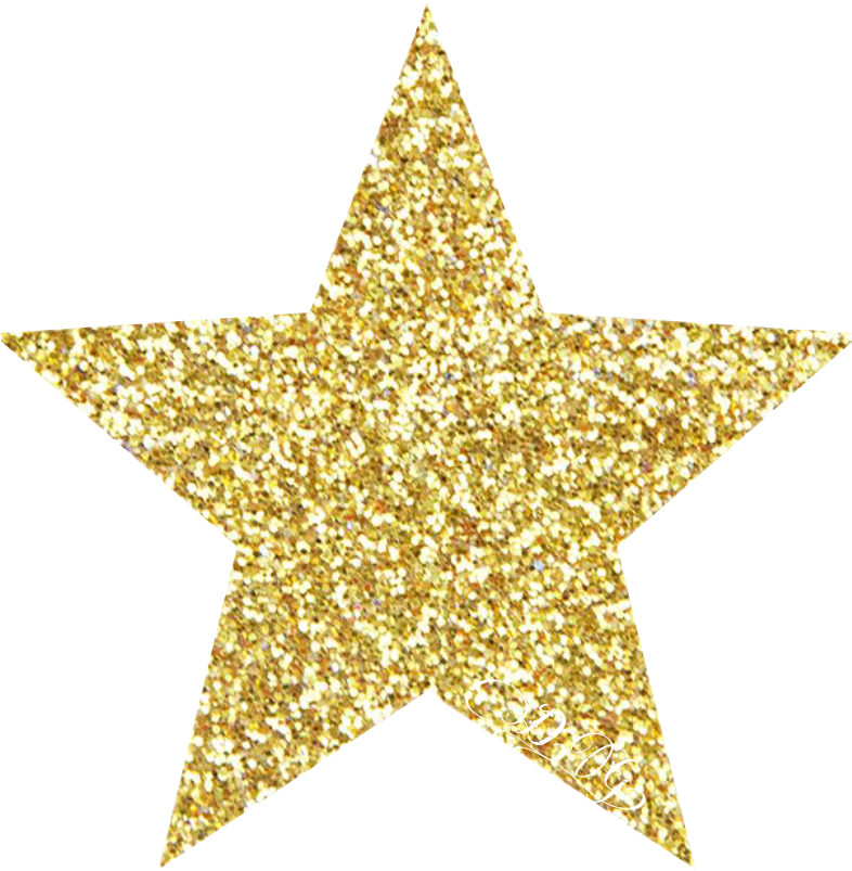 Transparent Background Glitter Star Png , Png Download - Transparent Transparent Background Gold Star Clipart (786x803), Png Download