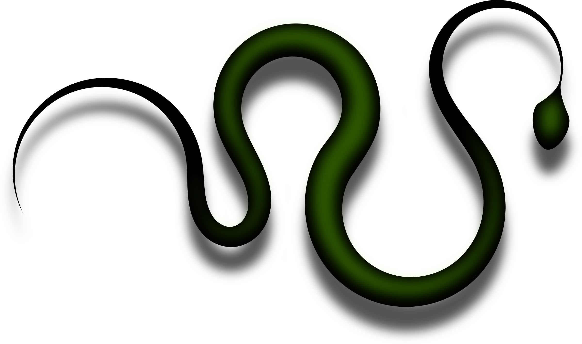 Serpent Clipart Serpent - Карьера Змея - Png Download (2400x1419), Png Download