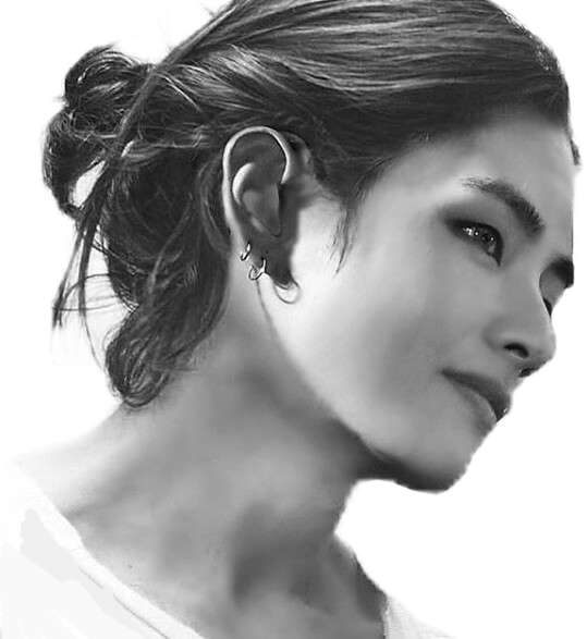 #v#taehyung#mullet#kim Tae Hyung#long Hair#bts - Taehyung With Long Hair Clipart (539x587), Png Download