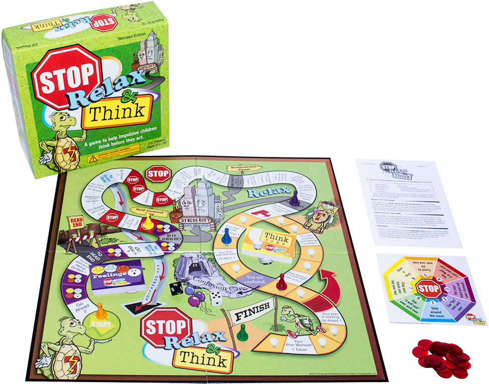 Stop, Relax & Think Board Game - Stop Relax And Think Game Clipart (975x766), Png Download
