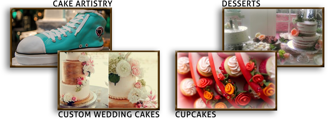Atlanta's Premier Custom Wedding Cakes - Cake Decorating Clipart (1150x430), Png Download