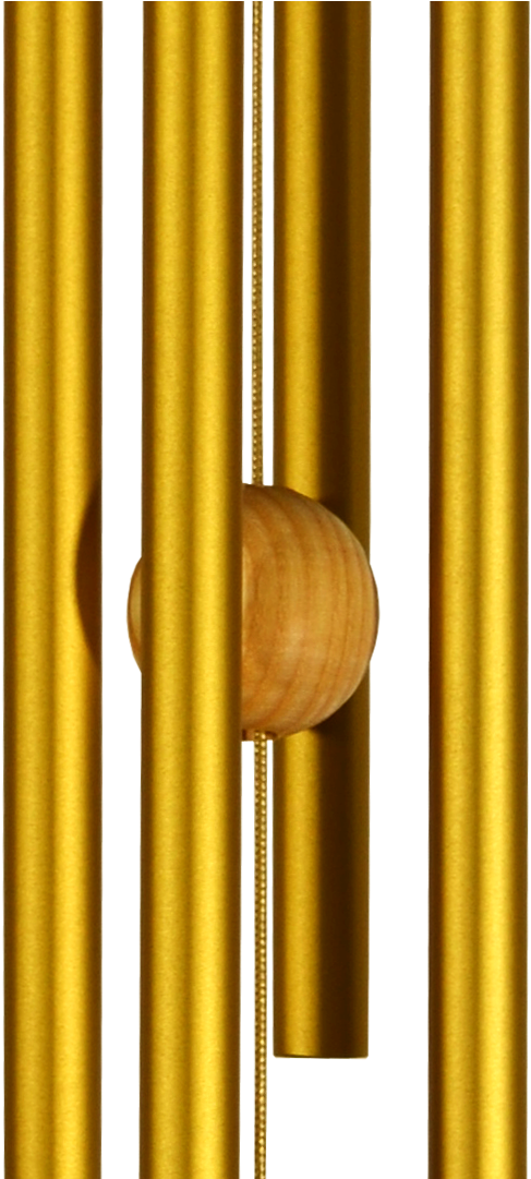 Wind Chimes Venus - Brass Clipart (650x1080), Png Download