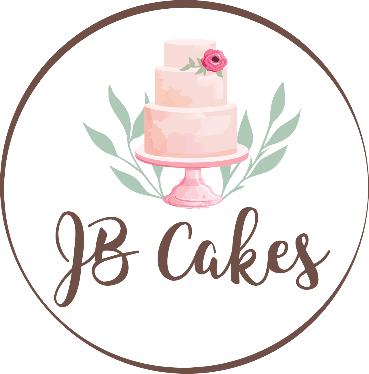 Jb Cakes, Sweets & Treats - Cakes And Sweets Logo Clipart (1276x1292), Png Download