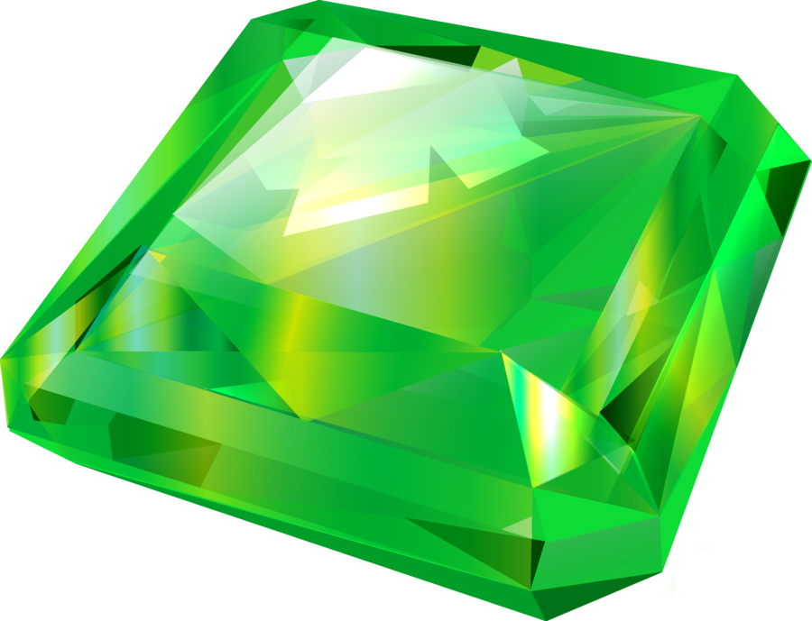 Clipart Emerald Transparent Background - Png Download (900x689), Png Download