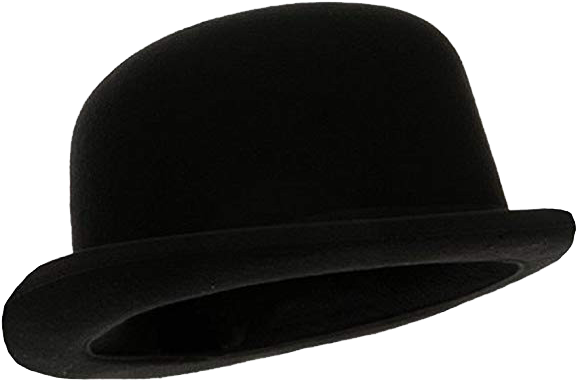 Black Bowler Hat Clipart (679x679), Png Download