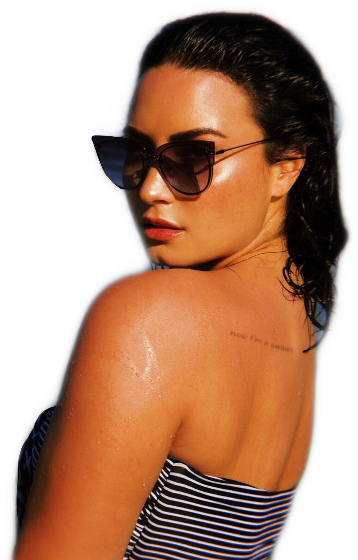 Sticker Png Transparent Demi Lovato Demilovato Freetoed - Photo Shoot Clipart (704x1101), Png Download