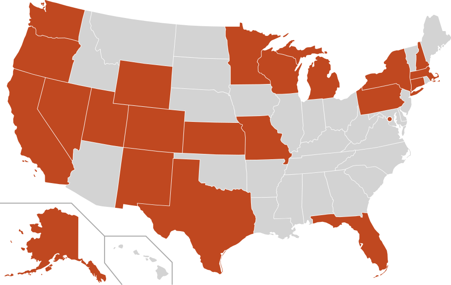2019 03 Blank Us States Map - Us Senate Map 2019 Clipart (927x587), Png Download