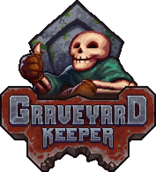 Steam Posted - - Graveyard Keeper Logo Clipart (531x588), Png Download