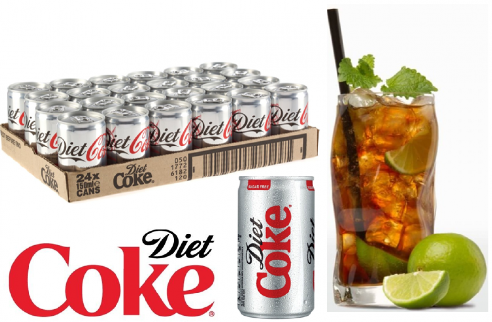 Diet Coke Clipart (1000x1000), Png Download