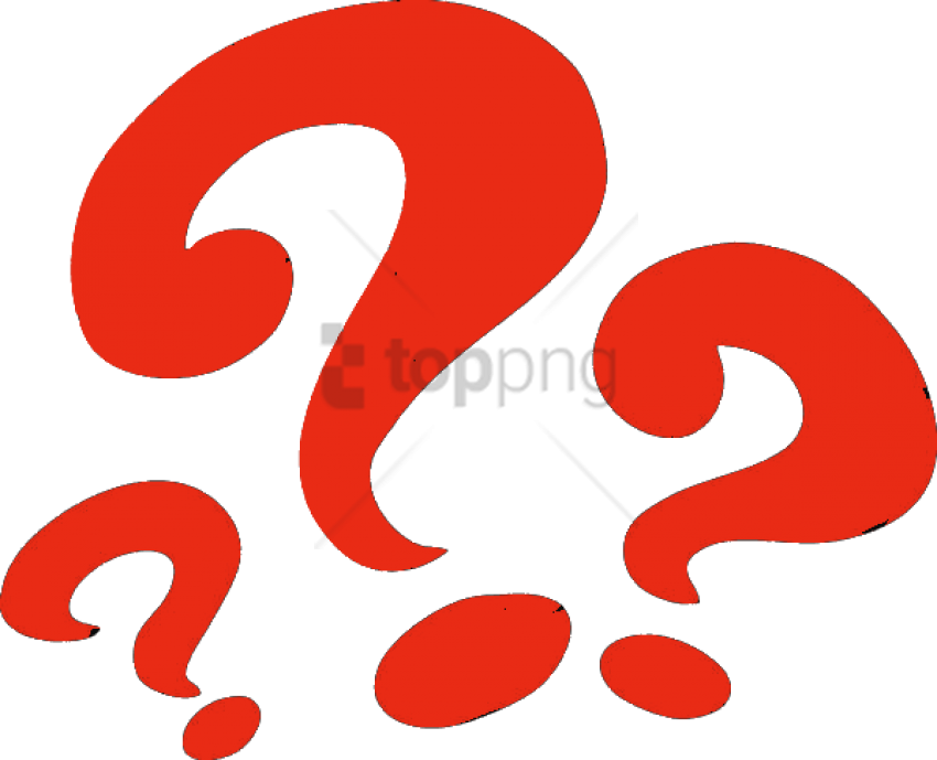 Free Png Question Marks Png Png Image With Transparent - Transparent Question Mark Clipart (850x689), Png Download