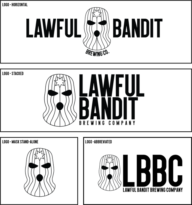 Lawful Bandit Brewing Company - Cartoon Clipart (640x682), Png Download