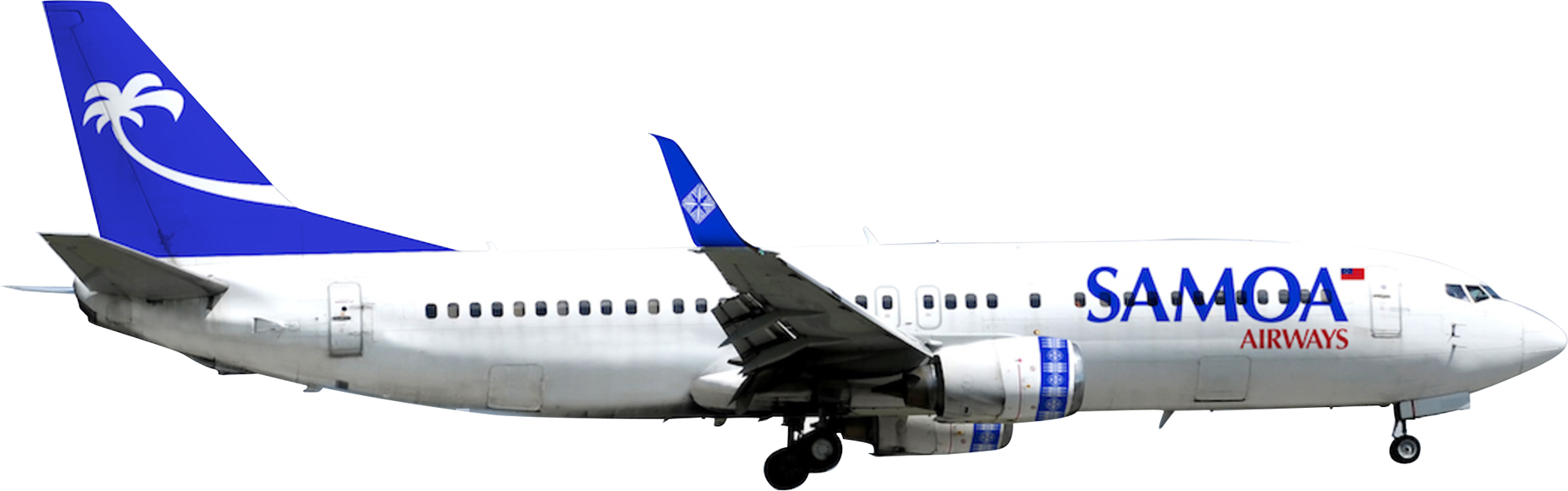 About Samoa Airways - Samoa Airways 2017 Clipart (1864x584), Png Download