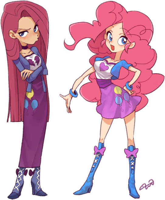 My Little Pony Mlp Pinkie Pie Equestria Girls Pinkamina - Mlp Equestria Girls Fanart Clipart (600x720), Png Download