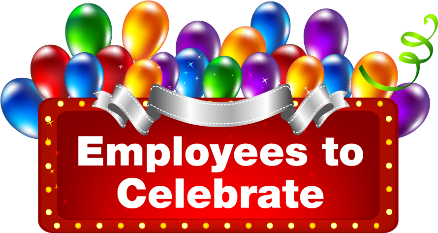 Employees To Celebrate - Employee Of The Month Party Clipart (930x500), Png Download