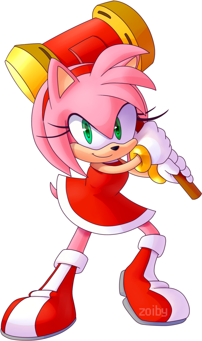 Sonic The Hedgehog Clipart Transparent - Cream And Amy Rose - Png Download (683x1169), Png Download