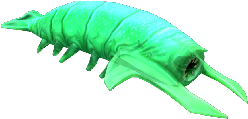 Transparent Worms Translucent - Subnautica Tiny Creature Clipart (1280x720), Png Download