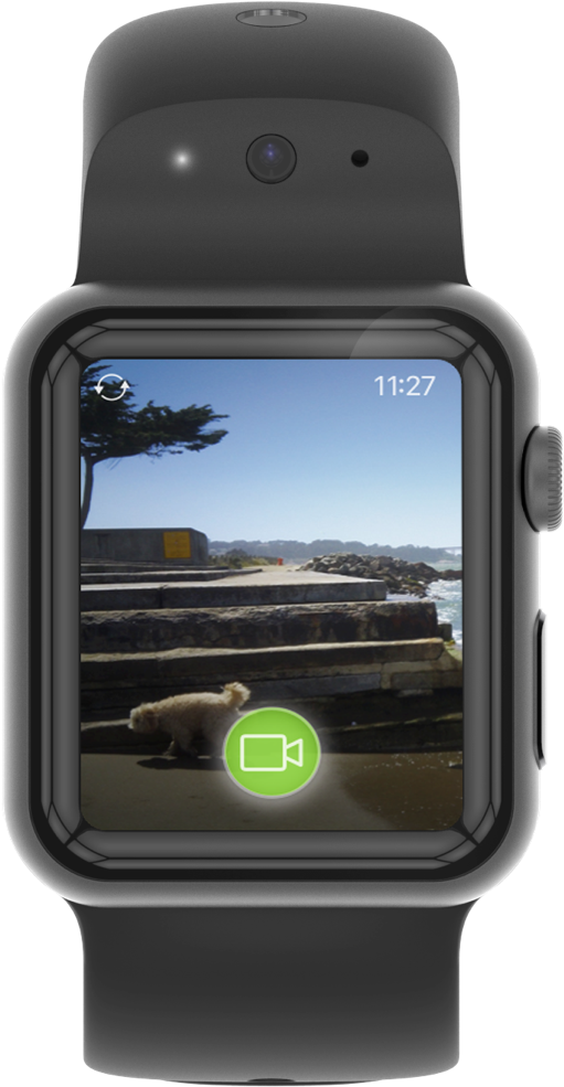 Watch The Video - Apple Watch 4 Camera Band Clipart (1000x1000), Png Download
