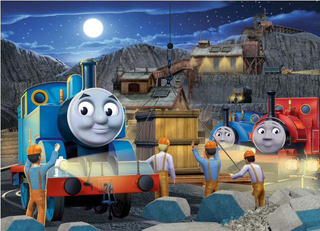 Thomas & Friends - Thomas And Friends Puzzle Jigsaw Clipart (640x640), Png Download