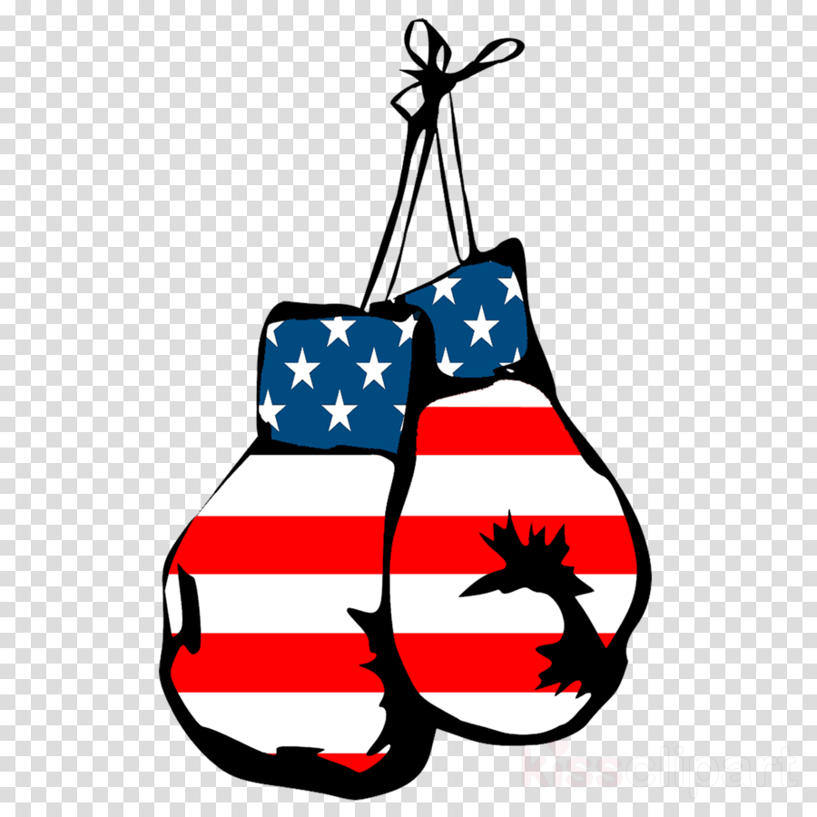 Wrestling Gloves Clipart Boxing Glove Clip Art - American Boxing Gloves Clipart - Png Download (900x900), Png Download