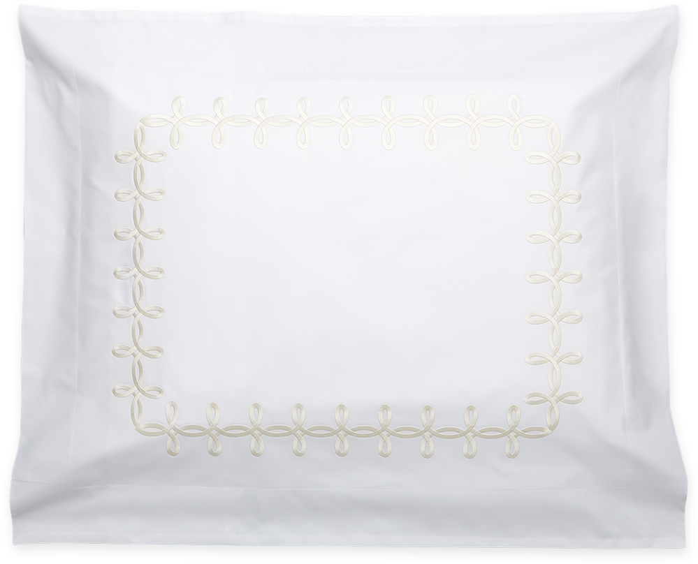 Gordian Knot Shams Cream - Throw Pillow Clipart (1500x1111), Png Download