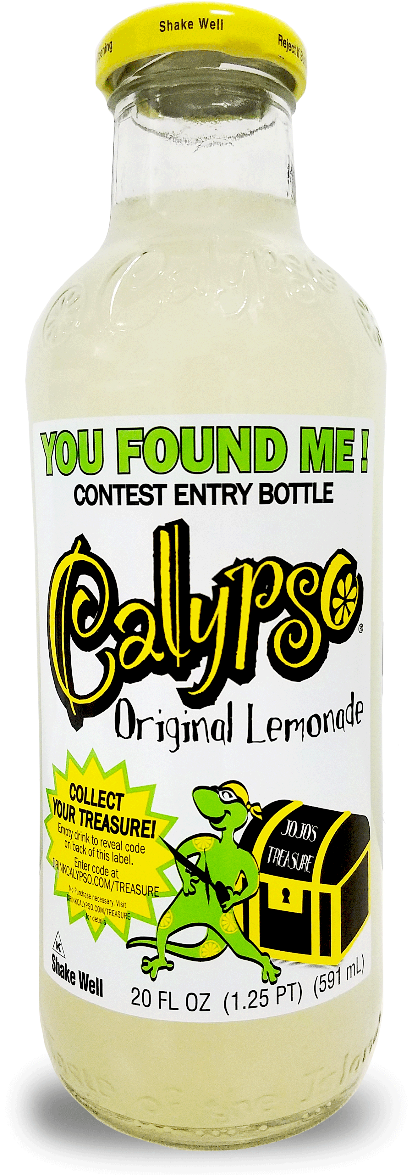 Original Lemonade Bottel For Lemonade Day Final - Calypso Lemonade Clipart (1838x3768), Png Download