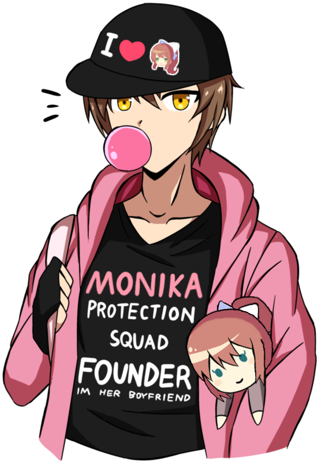 Doki Doki Literature Club - Doki Doki Literature Club Creator Clipart (779x1025), Png Download