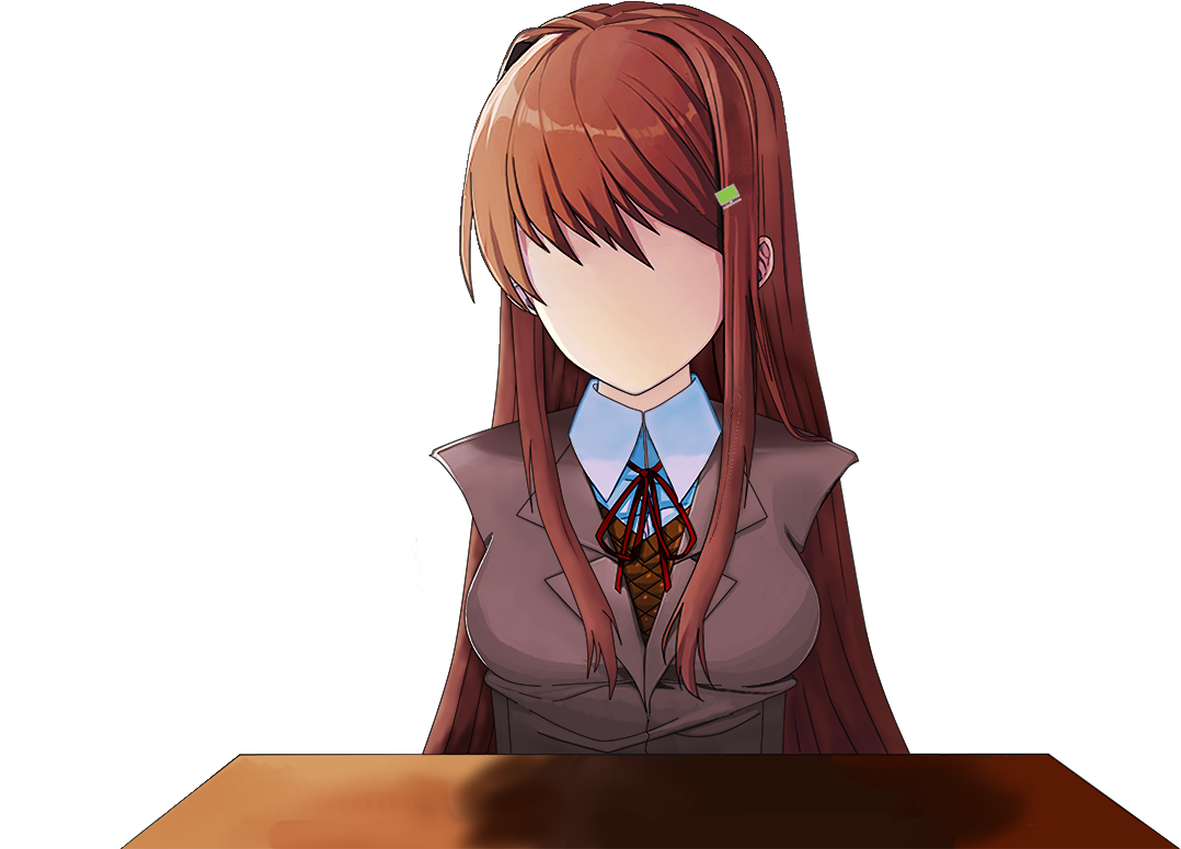 So, I Was Browsing Through The Suggestions, And I Saw - Just Monika After Story Clipart (1280x850), Png Download