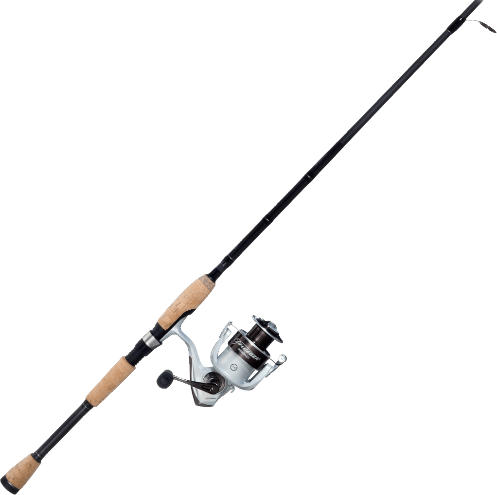 Fishing Rod Png Image - Fishing Rod And Reel Png Clipart (1022x1018), Png Download