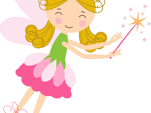 Dust Clipart Fairy Dust - Fada Do Dente De Cabelo Preto - Png Download (640x480), Png Download