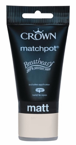 Crown Retail Matt Emulsion Fairy Dust 40ml - Crown Tester Pots Clipart (600x600), Png Download