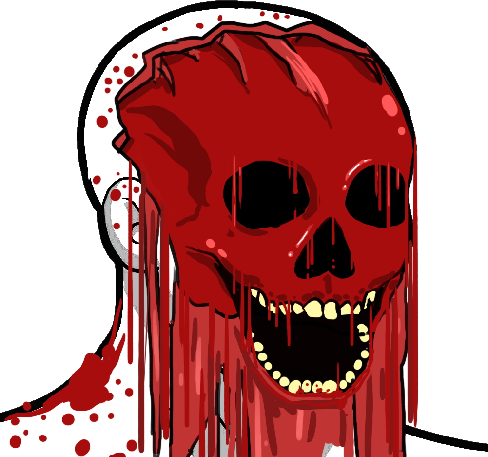 Lul I Sold 5 Million Hot Half An Hour Ago - Wojak Clipart (1000x1000), Png Download