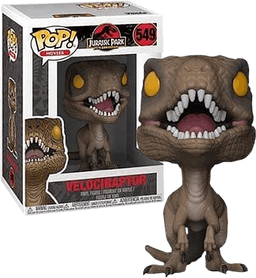 1 Of - Jurassic Park Velociraptor Pop Clipart (600x600), Png Download