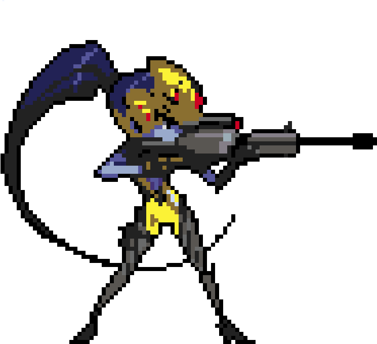 Widowmaker Patina - Overwatch Widowmaker Pixel Clipart (760x704), Png Download