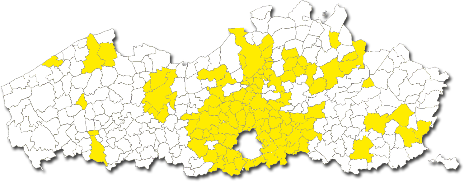 Kaart-groot - Belgium Black Map Clipart (1491x585), Png Download