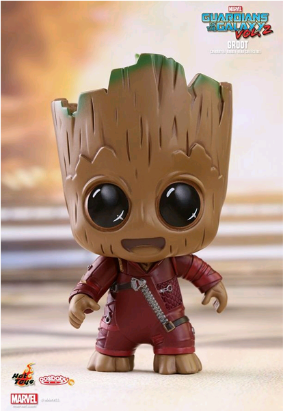 Groot Cosbaby - Hot Toys Clipart (600x600), Png Download