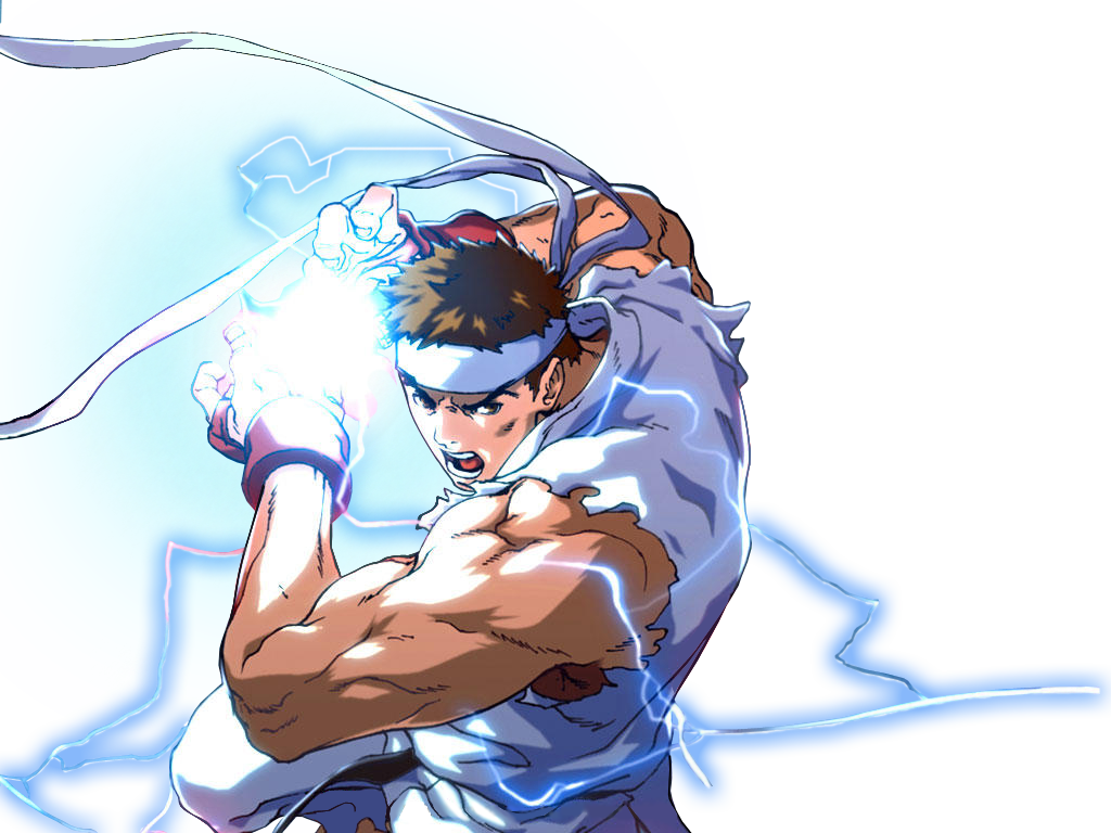 10 - Ryu Hadouken Clipart (1024x768), Png Download