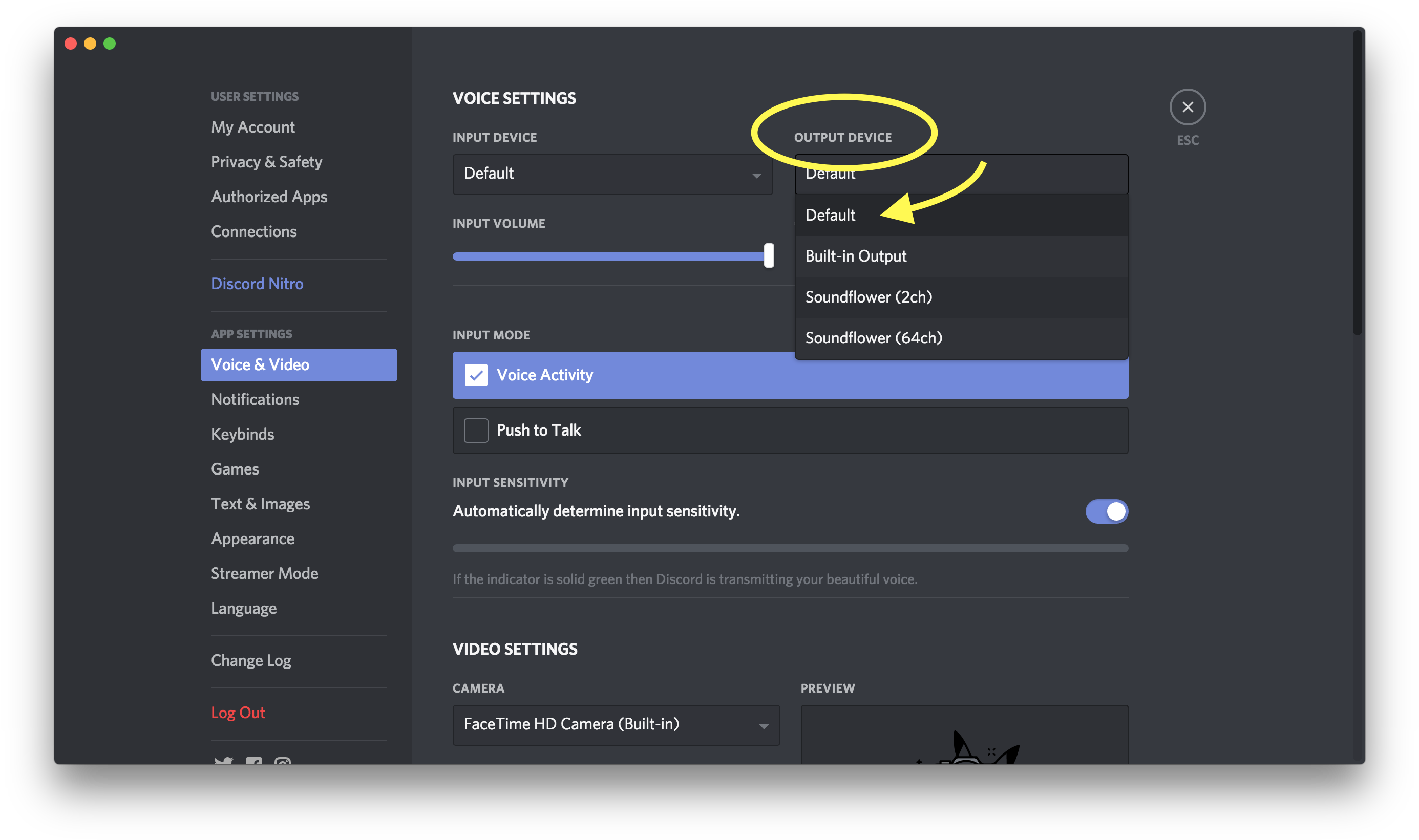 Discord Prefssmall - Discord Voice And Video Settings Clipart (2784x1664), Png Download