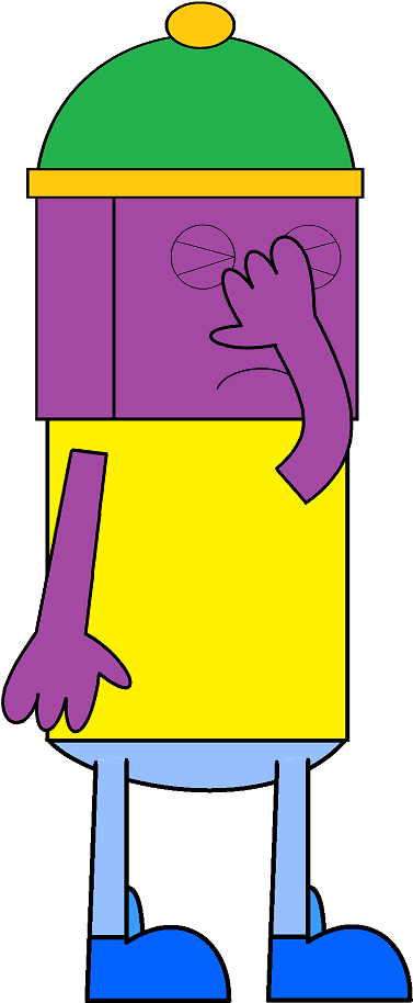 Ezekiel Facepalm - Cartoon Clipart (700x1080), Png Download