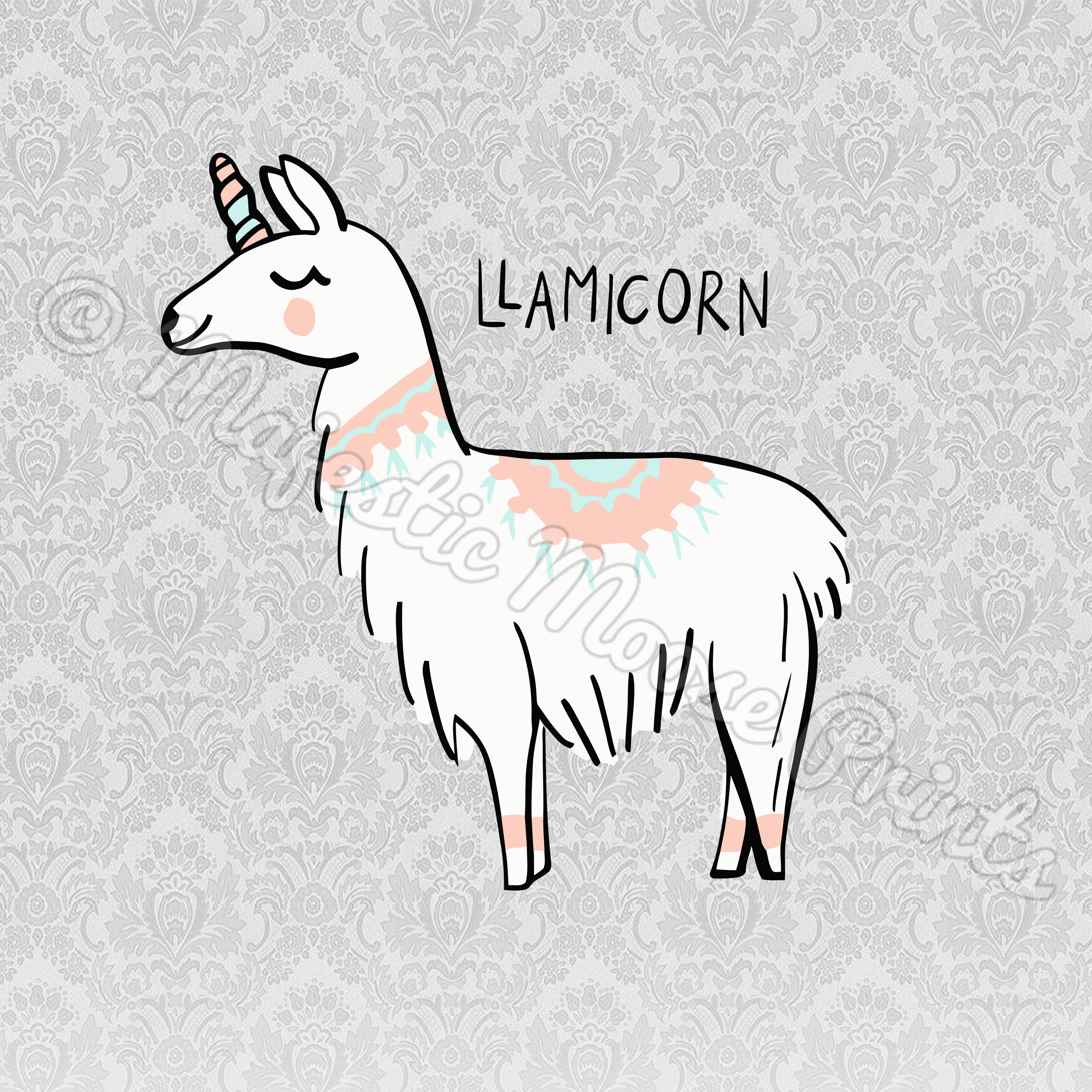 Llama Clipart Inca - Illustration - Png Download (3000x3000), Png Download